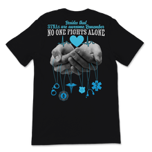 Load image into Gallery viewer, STNAs No One Fights Alone Unisex T-Shirt
