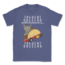 Load image into Gallery viewer, Tacocat Racecar Spelling Pit Crew Car Racing Tacos Unisex T-Shirt
