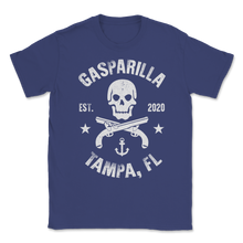 Load image into Gallery viewer, Gasparilla 2020 Tamp FL Music Pirate Festival Unisex T-Shirt
