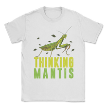 Load image into Gallery viewer, Thinking Praying Mantis Nature Animal Bug Savage Unisex T-Shirt
