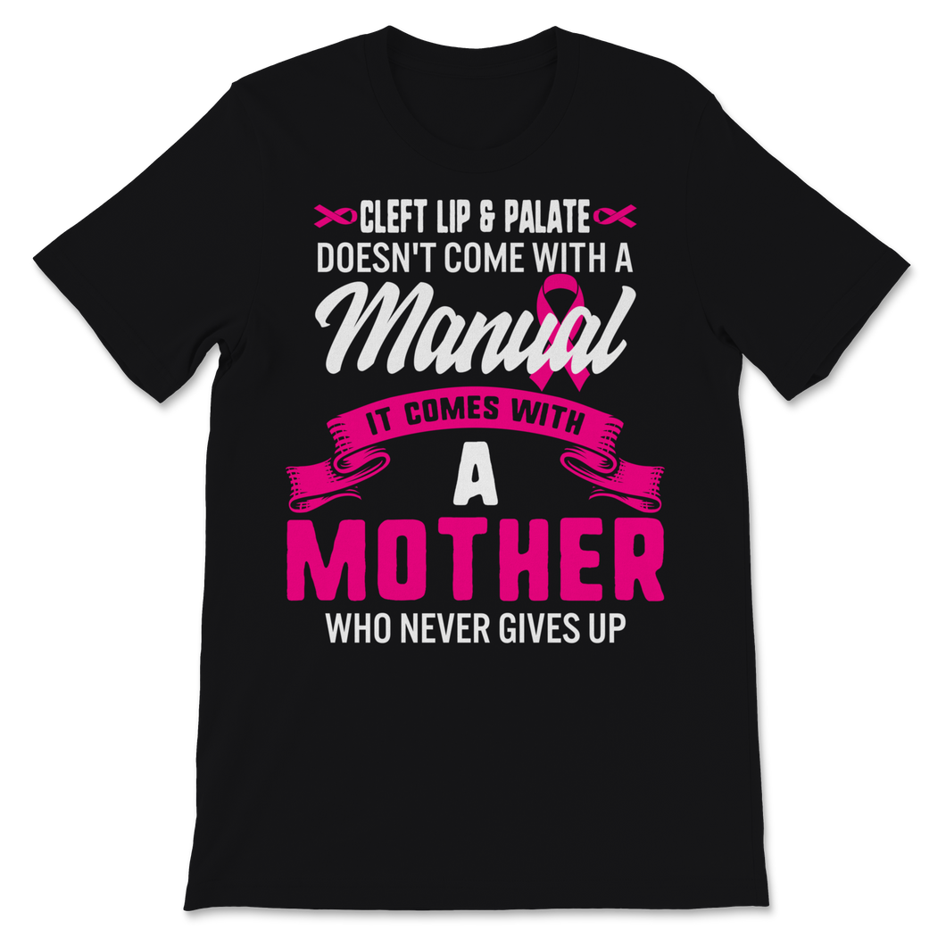 Cleft Lip and Palate Awareness Week Pink Ribbon Mother Unisex T-Shirt