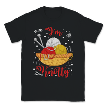 Load image into Gallery viewer, I'm Knotty Christmas Knitting Lover Queen Crochet Unisex T-Shirt
