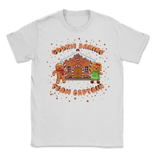 Load image into Gallery viewer, Cookie Baking Team Captain Gingerbread Bakers Merry Unisex T-Shirt
