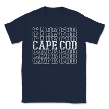 Load image into Gallery viewer, Cape Cod Massachusetts Varsity Style American USA Unisex T-Shirt
