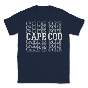 Cape Cod Massachusetts Varsity Style American USA Unisex T-Shirt