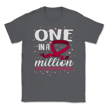 Load image into Gallery viewer, One In A Million AVM Awareness Warrior Brain Injury Unisex T-Shirt
