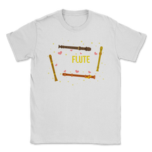 Load image into Gallery viewer, Flute Absoflutely Fantastic Pun Flute Player Musician Unisex T-Shirt
