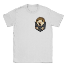 Load image into Gallery viewer, Hedgehog Day Pocket Cute Animal Love Hedgehogs Pet Unisex T-Shirt
