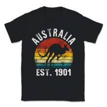 Load image into Gallery viewer, Vintage Australia Day Est. 1901 Aussie Australian Unisex T-Shirt
