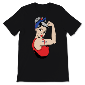 CHD Awareness Shirt Strong Woman Mom Mama of Warrior Unisex T-Shirt