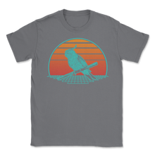 Load image into Gallery viewer, Cockatiel Birb Parrot Vaporwave Sunset Budgie Kawaii Unisex T-Shirt
