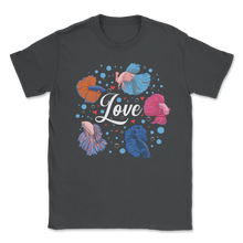 Load image into Gallery viewer, Betta Love Fish Lover Pet Beautiful Sea Animals Unisex T-Shirt
