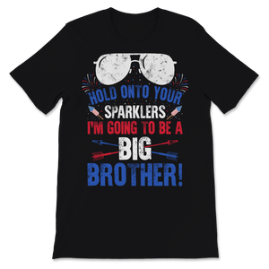 Big Brother Sparkler 4th of July Pregnancy Unisex T-Shirt