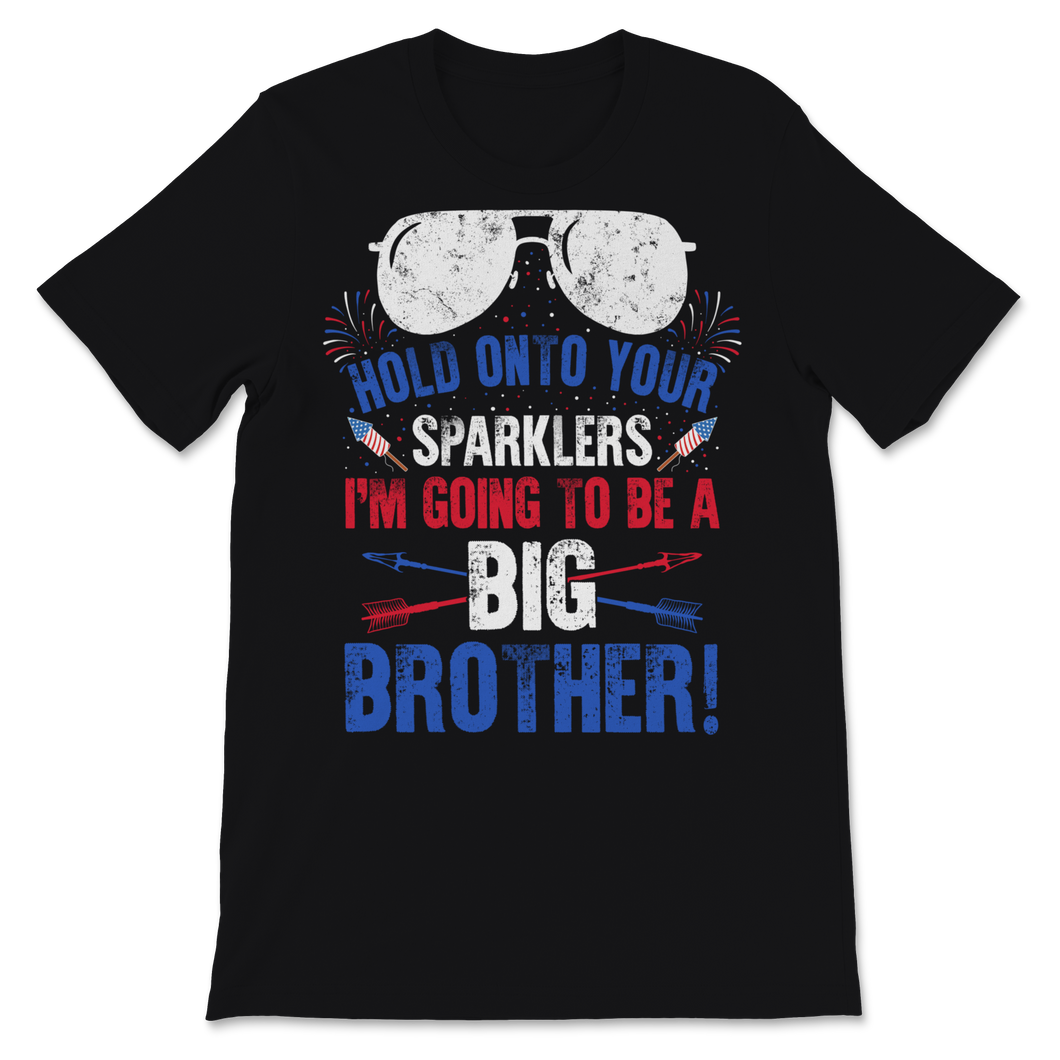 Big Brother Sparkler 4th of July Pregnancy Unisex T-Shirt