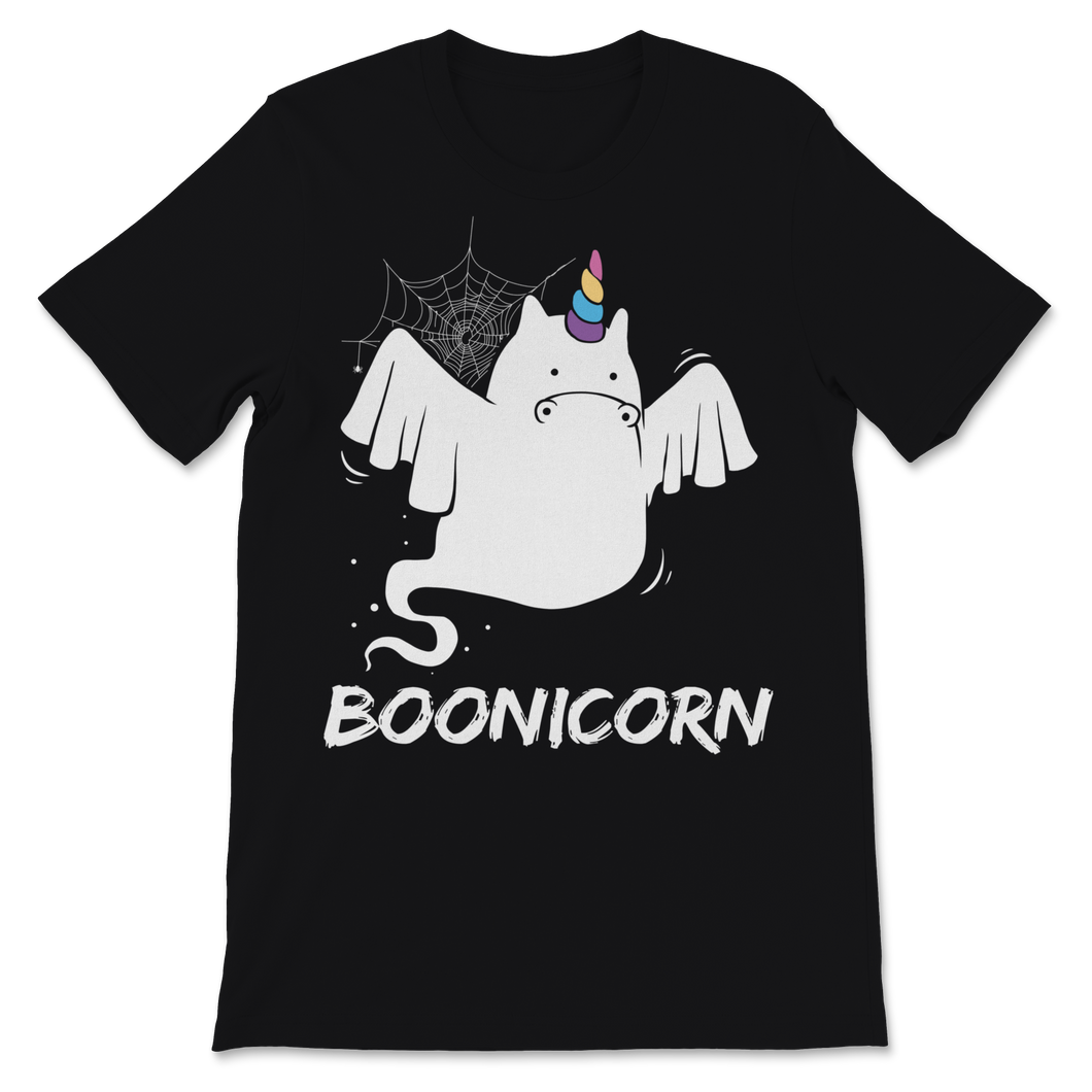 Boonicorn Unicorn Ghost Halloween Costume Shirt for Unisex T-Shirt