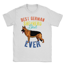 Load image into Gallery viewer, Vintage Best German Shepherd Dad Ever Pets Lover Dog Unisex T-Shirt
