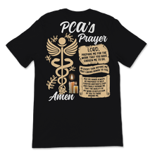 Load image into Gallery viewer, PCA Nurse Week Prayer Faith Nursing Women Patient Care Unisex T-Shirt
