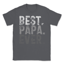 Load image into Gallery viewer, Best Papa Ever Vintage Retro Dad Grandpa Grandfather Unisex T-Shirt
