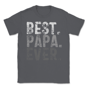 Best Papa Ever Vintage Retro Dad Grandpa Grandfather Unisex T-Shirt