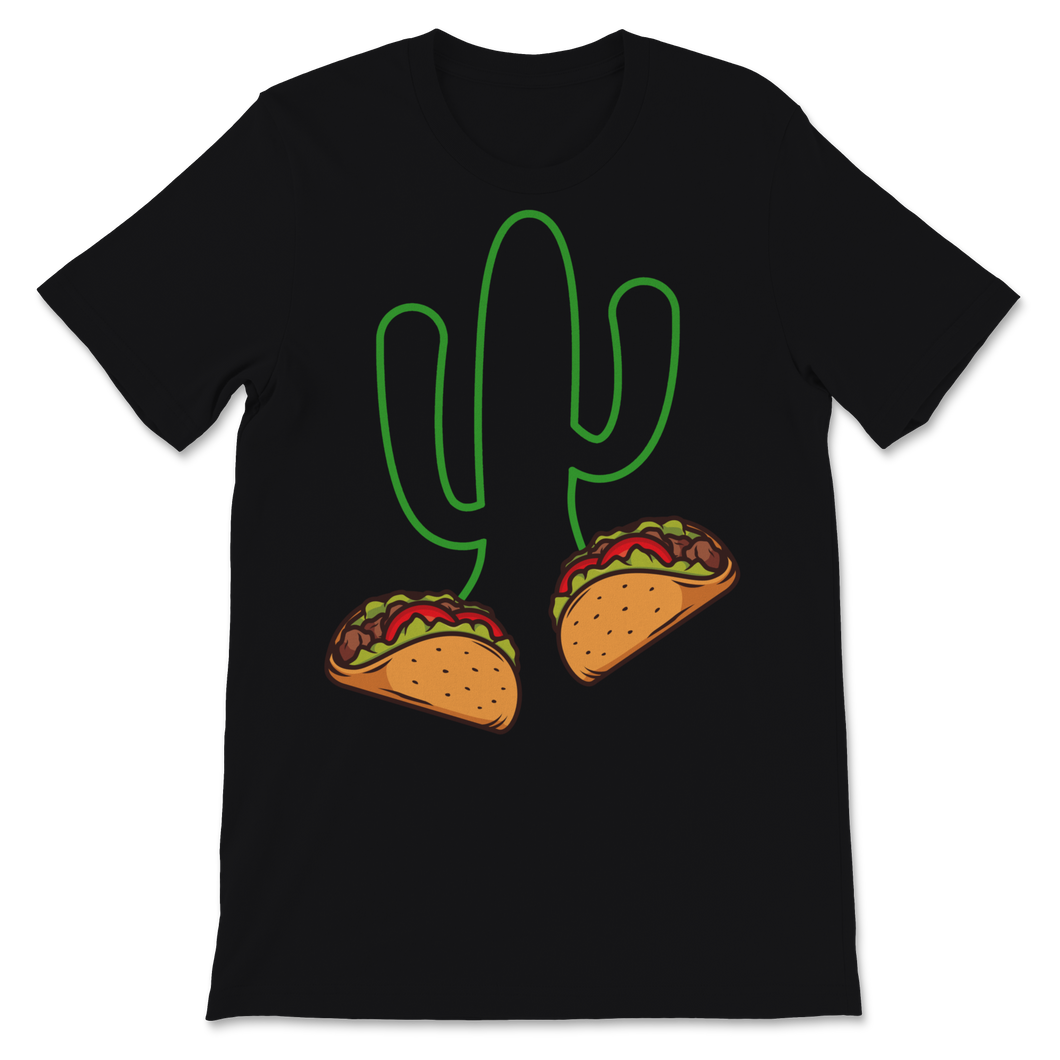 Cinco De Mayo Cactus Taco Mexican Food Lover Fiesta Unisex T-Shirt