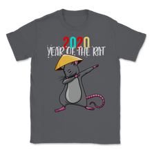 Load image into Gallery viewer, 2020 Year Of The Rat Dabbing Rat Happy Chinese New Unisex T-Shirt
