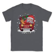 Load image into Gallery viewer, Grammy Claus Truck Christmas Santa Hat Family Matching Unisex T-Shirt
