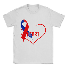 Load image into Gallery viewer, Mom Of A Heart Warrior CHD Awareness Heart Bypass Unisex T-Shirt
