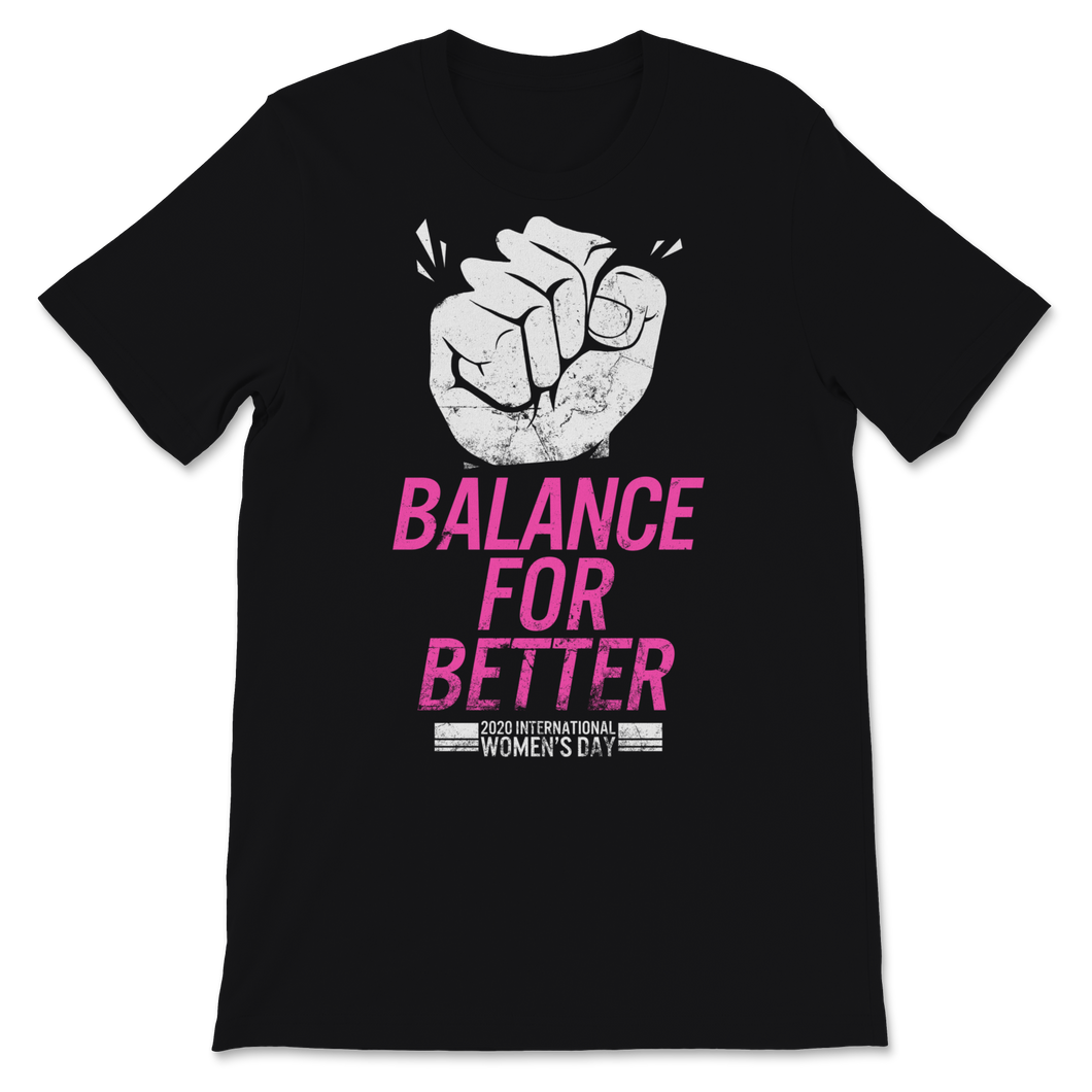 Balance For Better 2020 International Women's Day Unisex T-Shirt