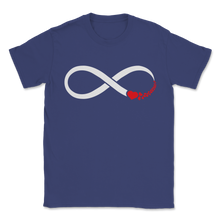 Load image into Gallery viewer, Infinity True Love First Valentine Gift For Boyfriend Unisex T-Shirt

