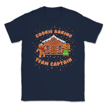 Load image into Gallery viewer, Cookie Baking Team Captain Gingerbread Bakers Merry Unisex T-Shirt
