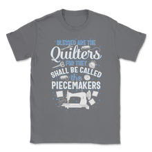 Load image into Gallery viewer, Blessed Quilters For Piecemakers Sewing Seamless Quilt Unisex T-Shirt
