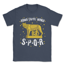 Load image into Gallery viewer, Roma Capvt Mvndi SPQR Roman Republic Ancient Unisex T-Shirt
