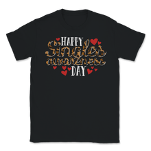Load image into Gallery viewer, Happy Singles Awareness Day Leopard Trendy Pattern Unisex T-Shirt
