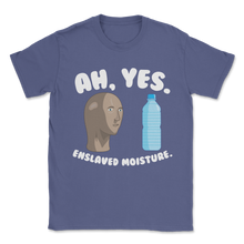 Load image into Gallery viewer, Ah Yes Enslaved Moisture Meme Water Plastic Bottle Unisex T-Shirt
