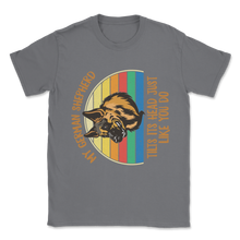 Load image into Gallery viewer, My German Shepherd Tilts Its Head Rotated Funny Meme Unisex T-Shirt
