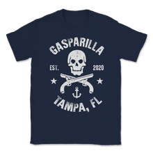 Load image into Gallery viewer, Gasparilla 2020 Tamp FL Music Pirate Festival Unisex T-Shirt
