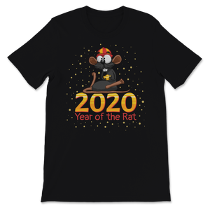 2020 Year of The Rat Happy Chinese New Year Cute Rat Unisex T-Shirt