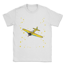 Load image into Gallery viewer, RC Plane Scattered Parts Weekend Pilot Crash Mechanic Unisex T-Shirt
