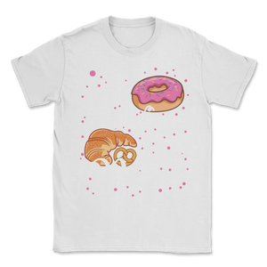 Bake The World A Better Place Baking Pun Pastry Donuts Unisex T-Shirt