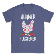 Load image into Gallery viewer, Hühner Flüsterer Landwirt Huhn Lustiges Bauer Zuhause Unisex T-Shirt
