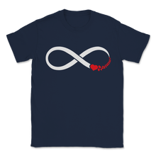 Load image into Gallery viewer, Infinity True Love First Valentine Gift For Boyfriend Unisex T-Shirt
