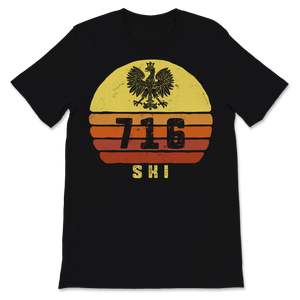 716 SKI Vintage Polish Eagle Dyngus Day śmigus Polska Unisex T-Shirt