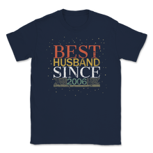 Load image into Gallery viewer, Best Husband Since 2006 Vintage 13th Wedding Unisex T-Shirt
