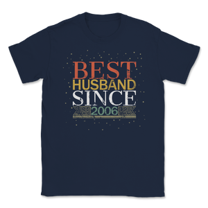 Best Husband Since 2006 Vintage 13th Wedding Unisex T-Shirt