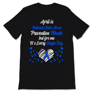 April is National Child Abuse Prevention Month Unisex T-Shirt