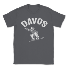 Load image into Gallery viewer, Davos Snowboarding Switzerland Ski Winter Snowboard Unisex T-Shirt
