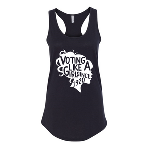 PM Tank Top Voting Like A Girl