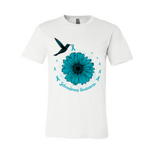 Load image into Gallery viewer, Print Melon Scleroderma Awareness Sunflower
