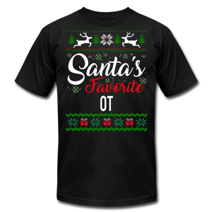 spod Santas Favorite OT Christmas Ugly Sweater - black
